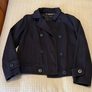 Tommy Hilfiger coat.  Size large, navy blue